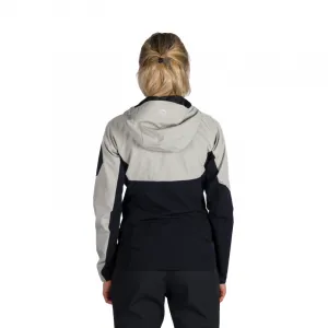 Dámska turistická softshellová bunda NORTHFINDER JANELL-807lightgreenblack