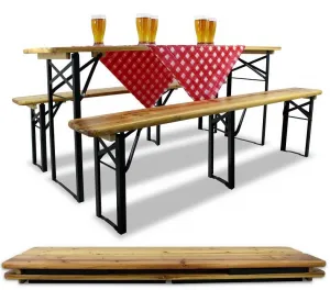 Chomik Pivný skladací set CAMP | 177x23x47cm