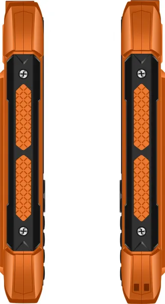 EVOLVEO StrongPhone H1, vodotesný odolný Dual SIM telefón, oranžová