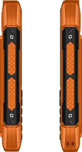 EVOLVEO StrongPhone H1, vodotesný odolný Dual SIM telefón, oranžová