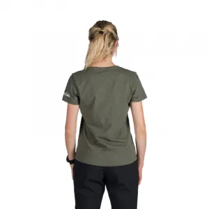 Dámske turistické tričko s krátkym rukávom NORTHFINDER AMIE-300darkgreen