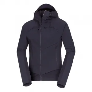 Pánska turistická softshellová bunda NORTHFINDER CIRO-269black
