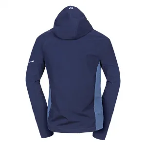 Pánska turistická softshellová bunda NORTHFINDER CIRO-387blueblue