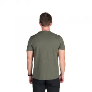 Pánske turistické tričko s krátkym rukávom NORTHFINDER JOSEF-300darkgreen