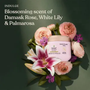 Sanctuary Spa Lily & Rose Natural Oils intenzívne hydratačné telové maslo 300 ml