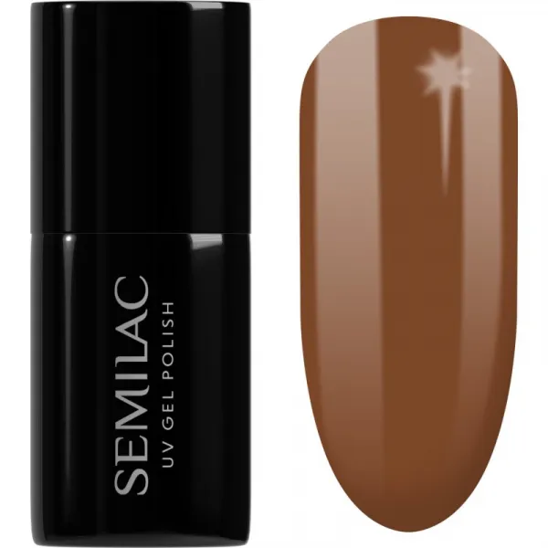 Semilac UV Hybrid WellBeing gélový lak na nechty s použitím UV/LED lampy odtieň 653 Mud Bath 7 ml