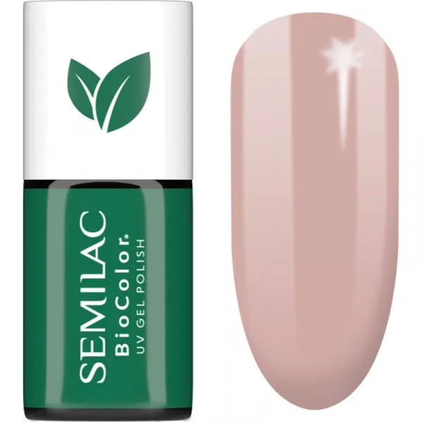 Semilac UV Hybrid BioColor gélový lak na nechty s použitím UV/LED lampy odtieň 715 Yoga On Sand 7 ml