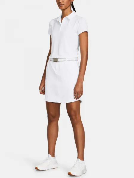 Biela dámska športová sukňa Under Armour UA Drive Woven Skort