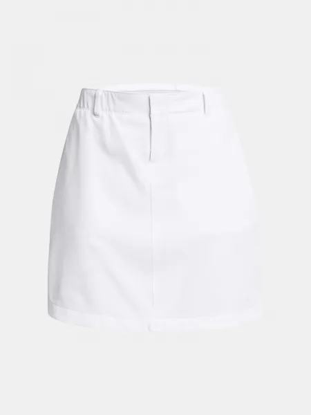 Biela dámska športová sukňa Under Armour UA Drive Woven Skort
