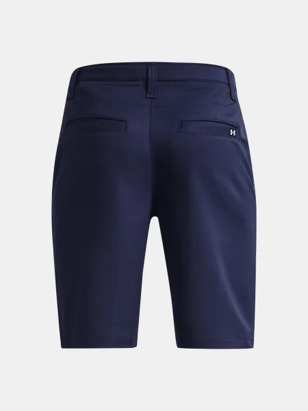 Tmavomodré chlapčenské kraťasy Under Armour UA Boys Golf Short-NVY