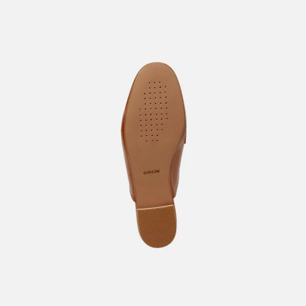 Brown women's moccasins Geox Llizia - Women's