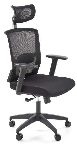 HALMAR Kancelárská stolička MASON čierna