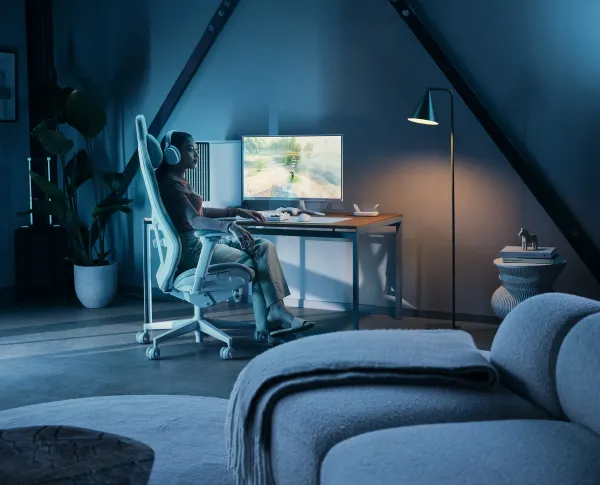 FRACTAL DESIGN Ergonomická kancelárska stolička REFINE Mesh čierna