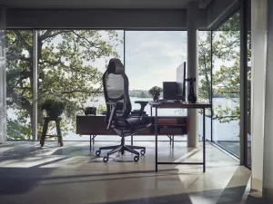 FRACTAL DESIGN Ergonomická kancelárska stolička REFINE Mesh čierna