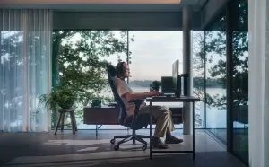 FRACTAL DESIGN Ergonomická kancelárska stolička REFINE Mesh čierna