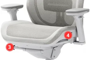 FRACTAL DESIGN Ergonomická kancelárska stolička REFINE Mesh svetlá