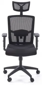 HALMAR Kancelárská stolička MASON čierna