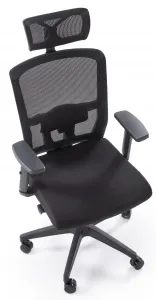 HALMAR Kancelárská stolička MASON čierna