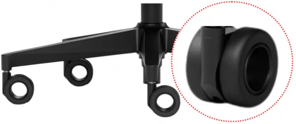 FRACTAL DESIGN Ergonomická kancelárska stolička REFINE látka čierna