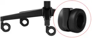 FRACTAL DESIGN Ergonomická kancelárska stolička REFINE látka čierna