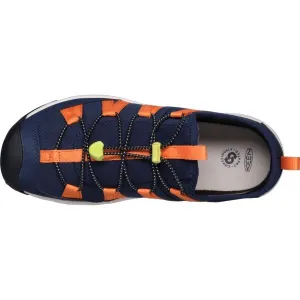 Keen MOTOZOA SNEAKER YOUTH Detská turistická obuv, modrá, veľkosť 37