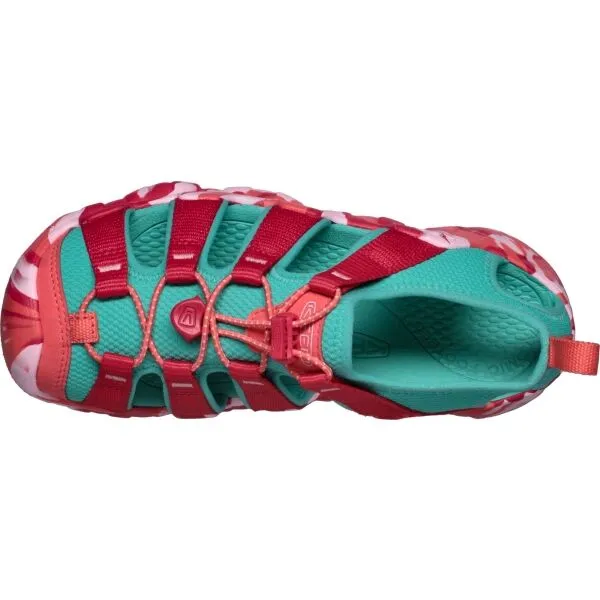 Keen HYPERPORT H2 YOUTH Dievčenské sandále, červená, veľkosť 36