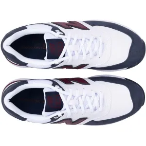 New Balance 574 GREENS V2 Pánska golfová obuv, biela, veľkosť 42.5