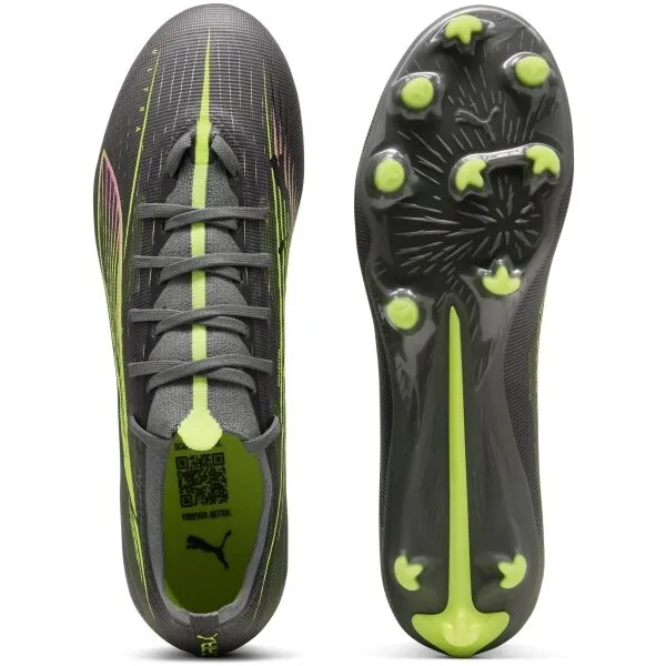 Puma ULTRA 5 MATCH FG/AG Pánske kopačky, tmavo sivá, veľkosť 41
