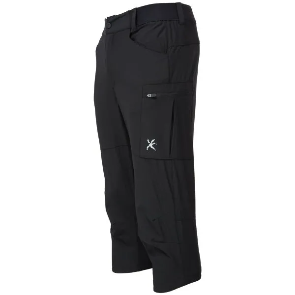 Klimatex LOZANO Pánske outdoorové 3/4 nohavice, čierna, veľkosť