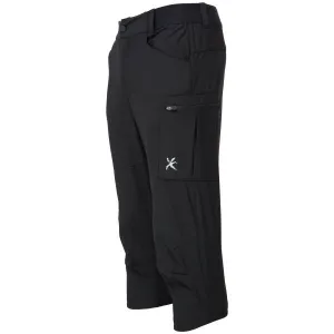 Klimatex LOZANO Pánske outdoorové 3/4 nohavice, čierna, veľkosť