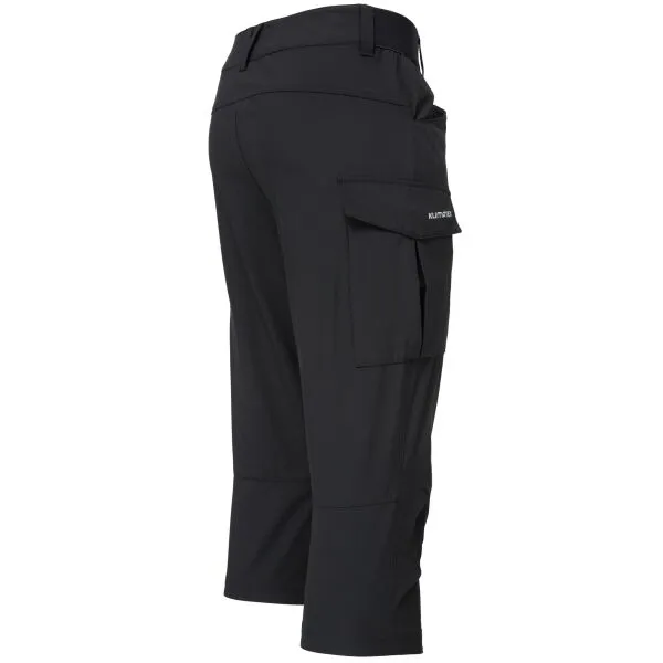 Klimatex LOZANO Pánske outdoorové 3/4 nohavice, čierna, veľkosť