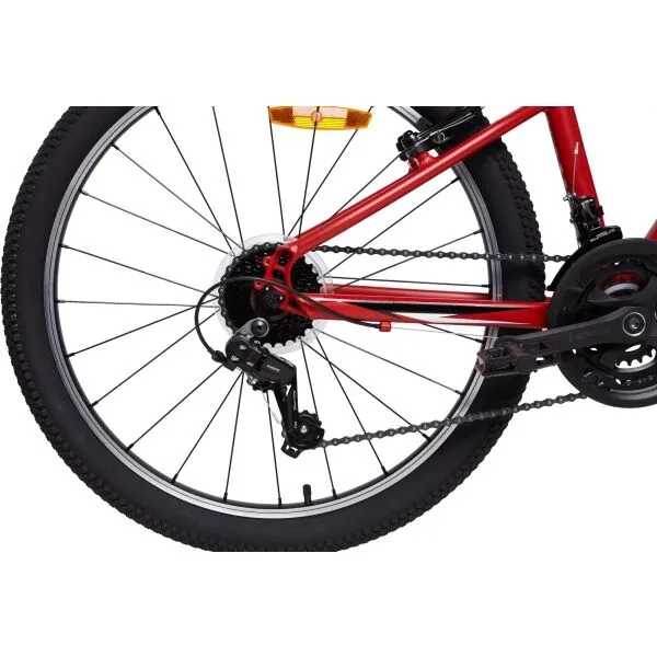 Arcore STUNNER 24 Juniorské 24" bicykel, červená, veľkosť 24" (125-150 cm)