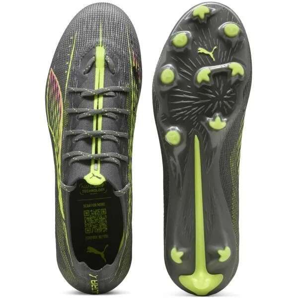 Puma ULTRA 5 PRO FG/AG Pánske kopačky, tmavo sivá, veľkosť 44
