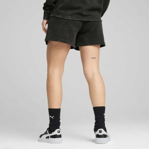 Puma CLASS WASHED SHORTS 5 Dámske šortky, čierna, veľkosť