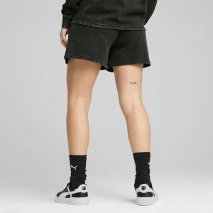 Puma CLASS WASHED SHORTS 5 Dámske šortky, čierna, veľkosť