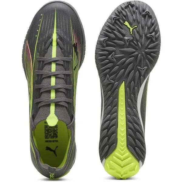 Puma ULTRA 5 MATCH TT Pánske turfy, tmavo sivá, veľkosť 41