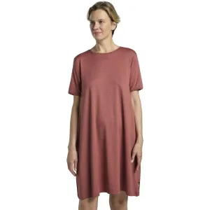 Jack Wolfskin TRAVEL DRESS Dámske cestovné šaty, červená, veľkosť