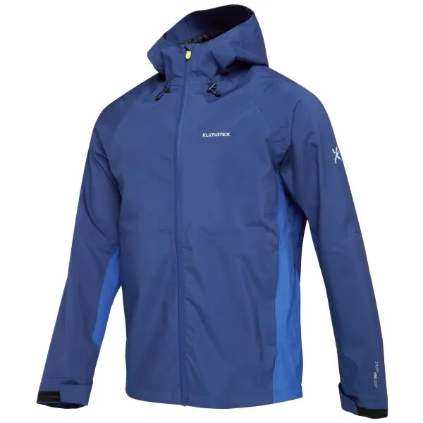 Klimatex ANGOTTI WATERPROOF Pánska nepremokavá bunda s membránou, modrá, veľkosť