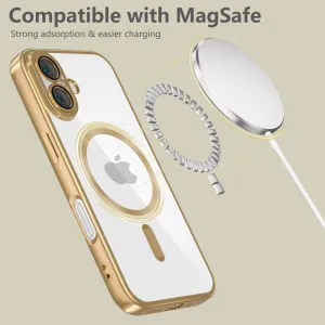 Techsuit Luxury Crystal MagSafe, iPhone 16e / 17e, čierny