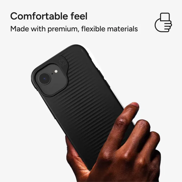 ZAGG Luxe ochranný kryt, iPhone 13 / 14 / 15 / 16e / 17e, priehľadný