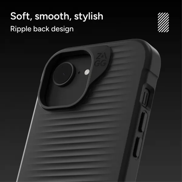 ZAGG Luxe ochranný kryt, iPhone 13 / 14 / 15 / 16e / 17e, priehľadný