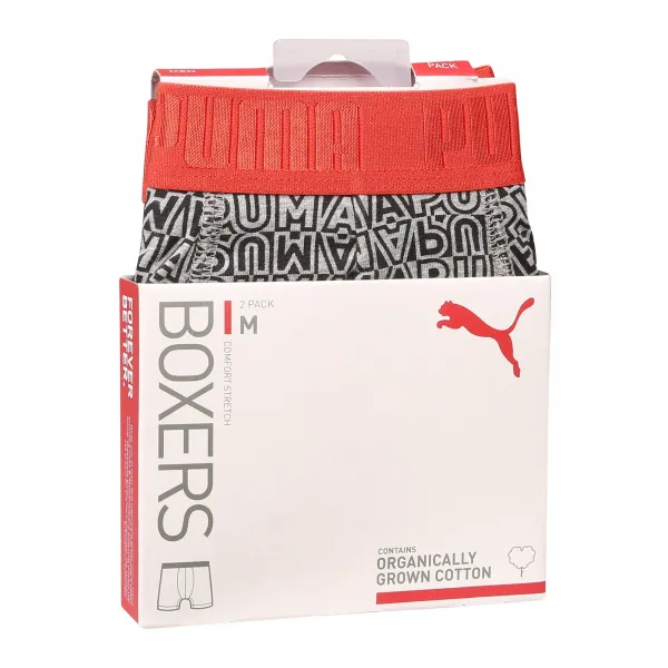 2PACK pánske boxerky Puma viacfarebné (701231478 002) M, trenky