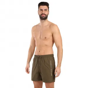 Pánske plavky Tommy Hilfiger zelené (UM0UM03258 RBN) M