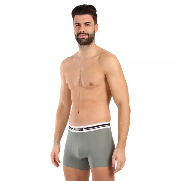 2PACK pánske boxerky Puma viacfarebné (701226763 012) L, trenky