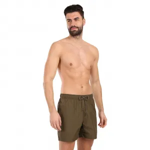 Pánske plavky Tommy Hilfiger zelené (UM0UM03258 RBN) M