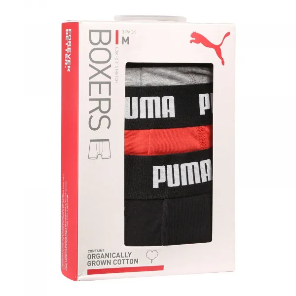 3PACK pánske boxerky Puma viacfarebné (701226820 011) M, trenky