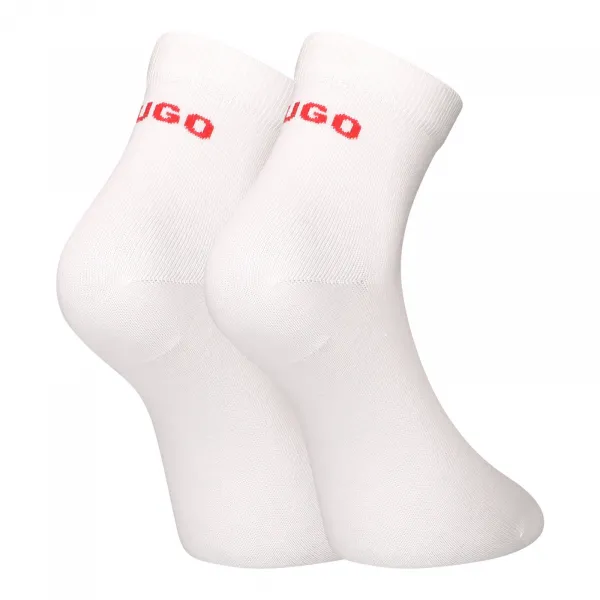 2PACK ponožky HUGO členkové biele (50516396 100) M