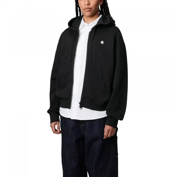 Carhartt WIP Hooded Casey Jacket "Black Silver" (I032642-0M4XX)