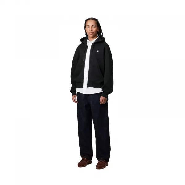 Carhartt WIP Hooded Casey Jacket "Black Silver" (I032642-0M4XX)