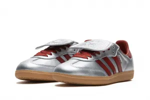 adidas Samba LT W "Silver Metallic Preloved Ruby" (JH5707)
